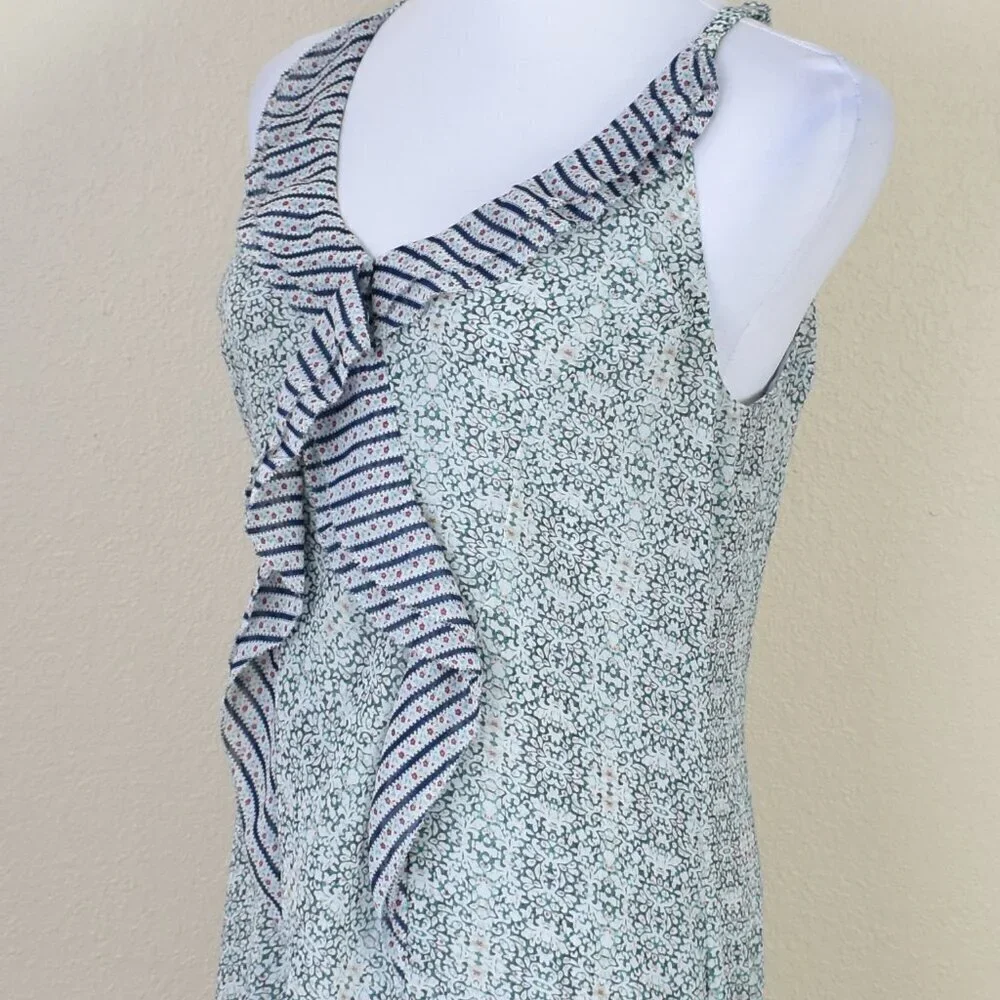 CAbi 5104 Garden Party Maxi Ruffle Dress - 6 - Picture 3 of 11